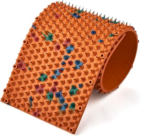 LYAPKO Aplicador de acupuntura plana POPULAR 7,0 Ag 591 agujas masajeador de acupresión premium para piel gruesa Herramienta de masaje de terapia