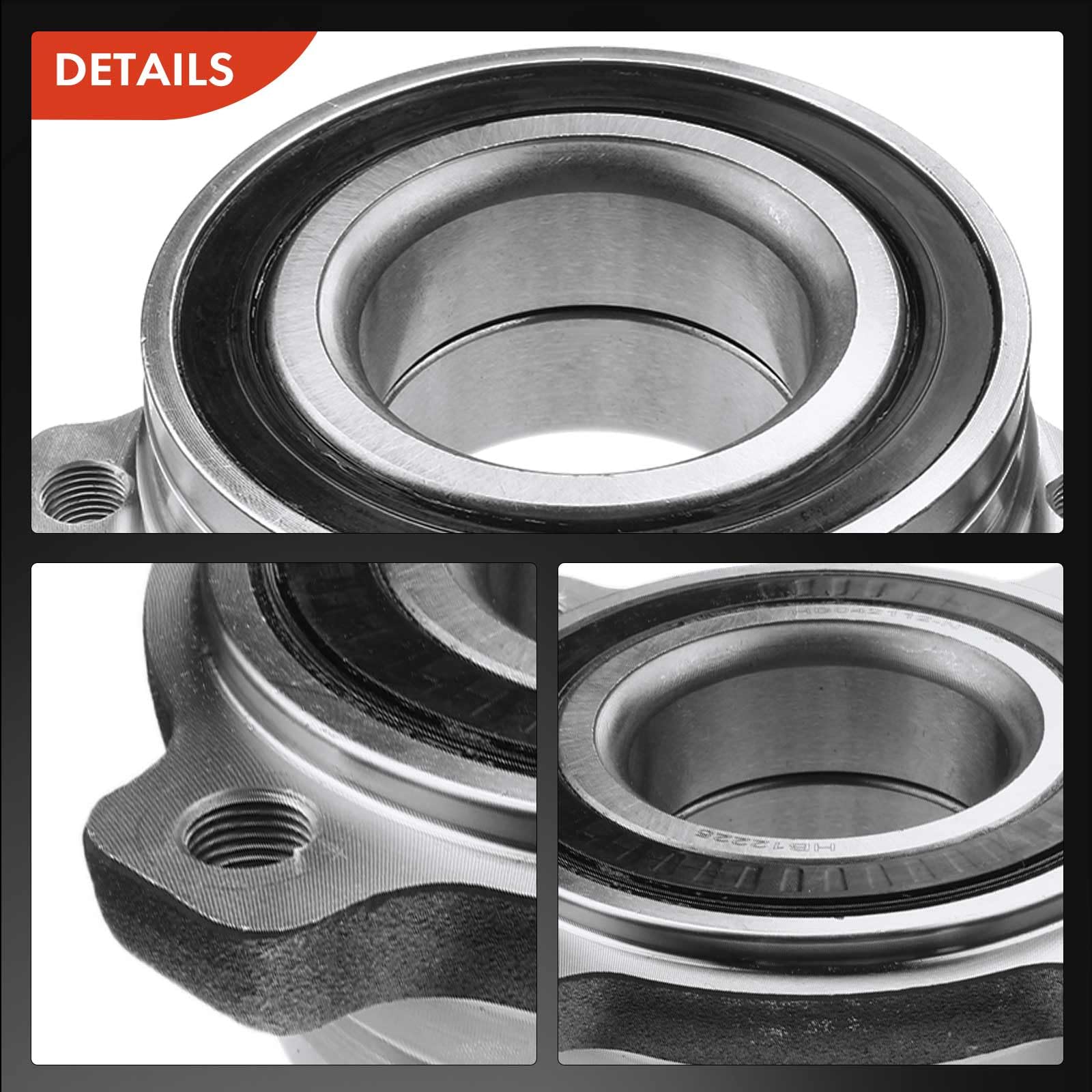 Kit Roulement De Roue Arrière Pour BMW Série 5 E39/E60 - Remplace 33411093102 - 12