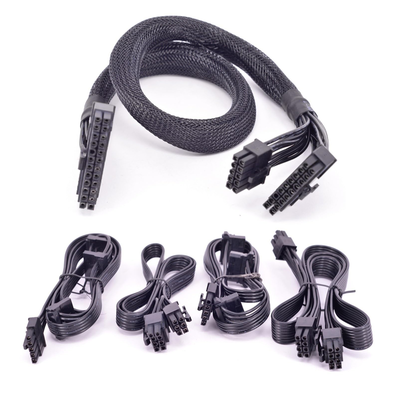 Générique Câble d'alimentation modulaire PSU, compatible for 750 650 550(5Pin to 3 SATA)