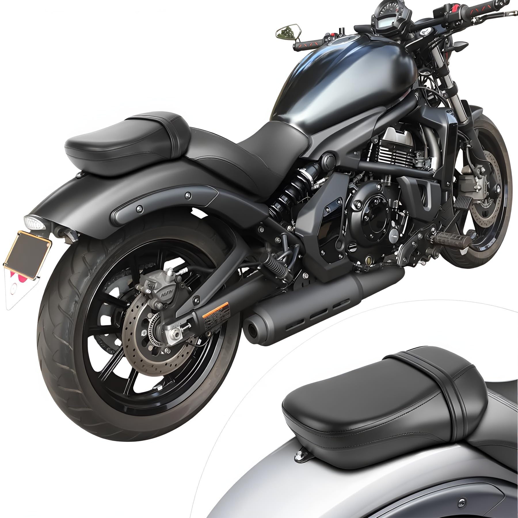 Amazon | 後部座席用ピリオンシート カワサキ バルカン S 650 VN650