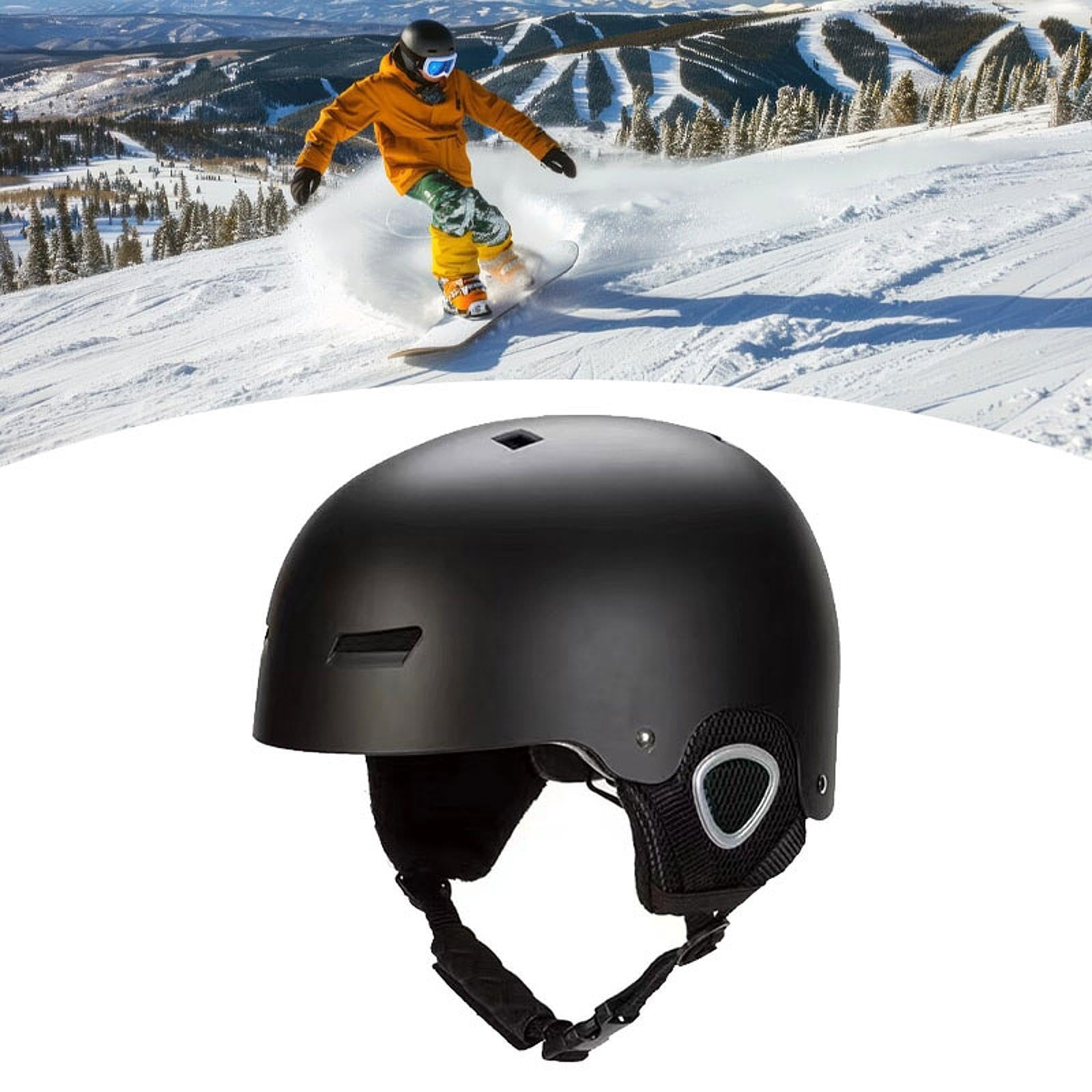 Casco da pattinaggio Casco da con vestibilità regolabile Leggero Caratteristiche Ventilazione che gioca un ruolo chiave per varie attività invernali