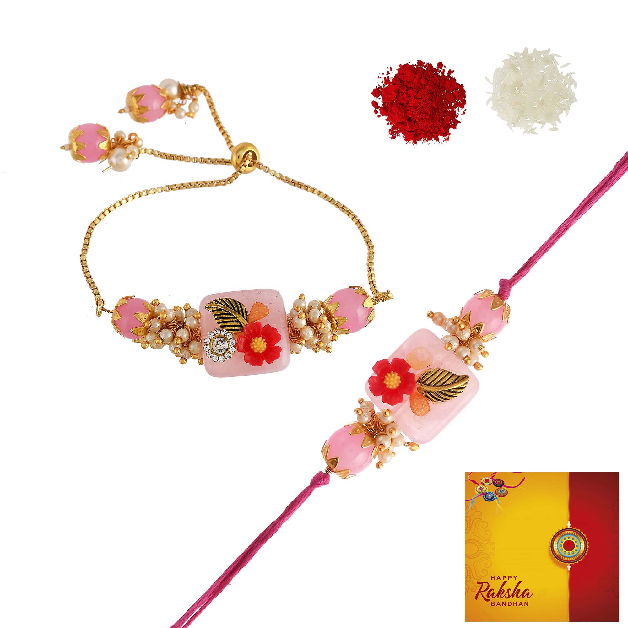 See full amazon price history chart for Great Art Floral Designer Rakhi for Bhaiya Bhabhi Rakshabandhan Bracelet Rakhi Set,Home Décor and Wooden Cutout-2024-13 Great Art Floral Designer Rakhi for Bhaiya Bhabhi Rakshabandhan Bracelet Rakhi Set,Home Décor and Wooden Cutout-2024-13 (B0D6K5C69G) Amazon Price History, Amazon Price Tracker