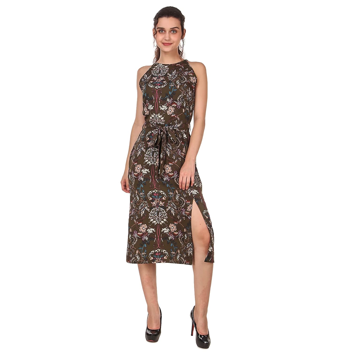 BoheeWohee Women Dress | One Piece Dress for Women | Dresses for Women | Maxi Dress for Women | Dress | Midi Dress for Women | Midi Halter Neck Dress BoheeWohee Women Dress | One Piece Dress for Women | Dresses for Women | Maxi Dress for Women | Dress | Midi Dress for Women | Midi Halter Neck Dress