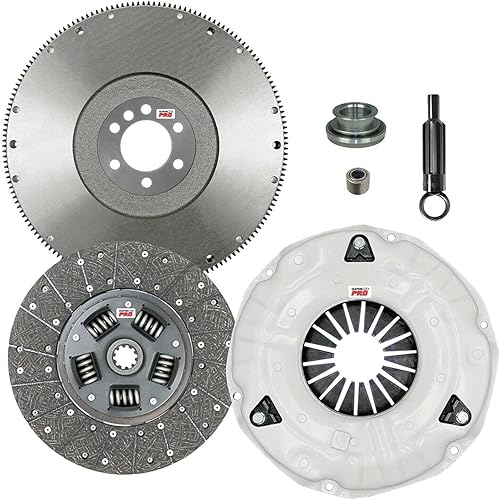 ClutchMax PRO Performance Stage 1 Kit de embrague con volante compatible con Chevrolet Corvette C2 C3 427ci 7.0L OHV 1966 1967 1968 1969