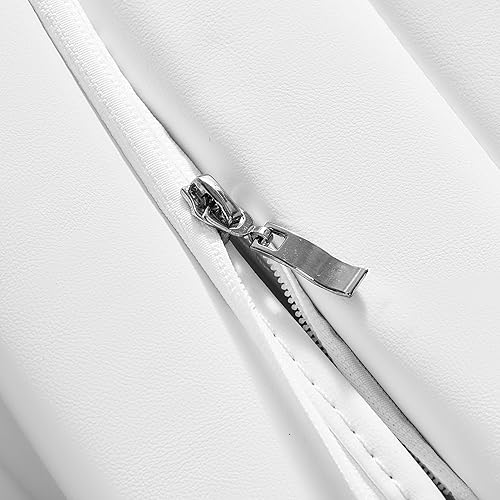 Miniatura 84 de Fundas de asiento para Tesla Modelo Y, funda de asiento de coche de Tesla, 12 piezas, impermeable, de piel de napa, totalmente envuelta