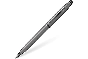 Roll Cap Gun: Reinvent Letters with the Cross Century II Gun Metal Gray Ballpoint Pen