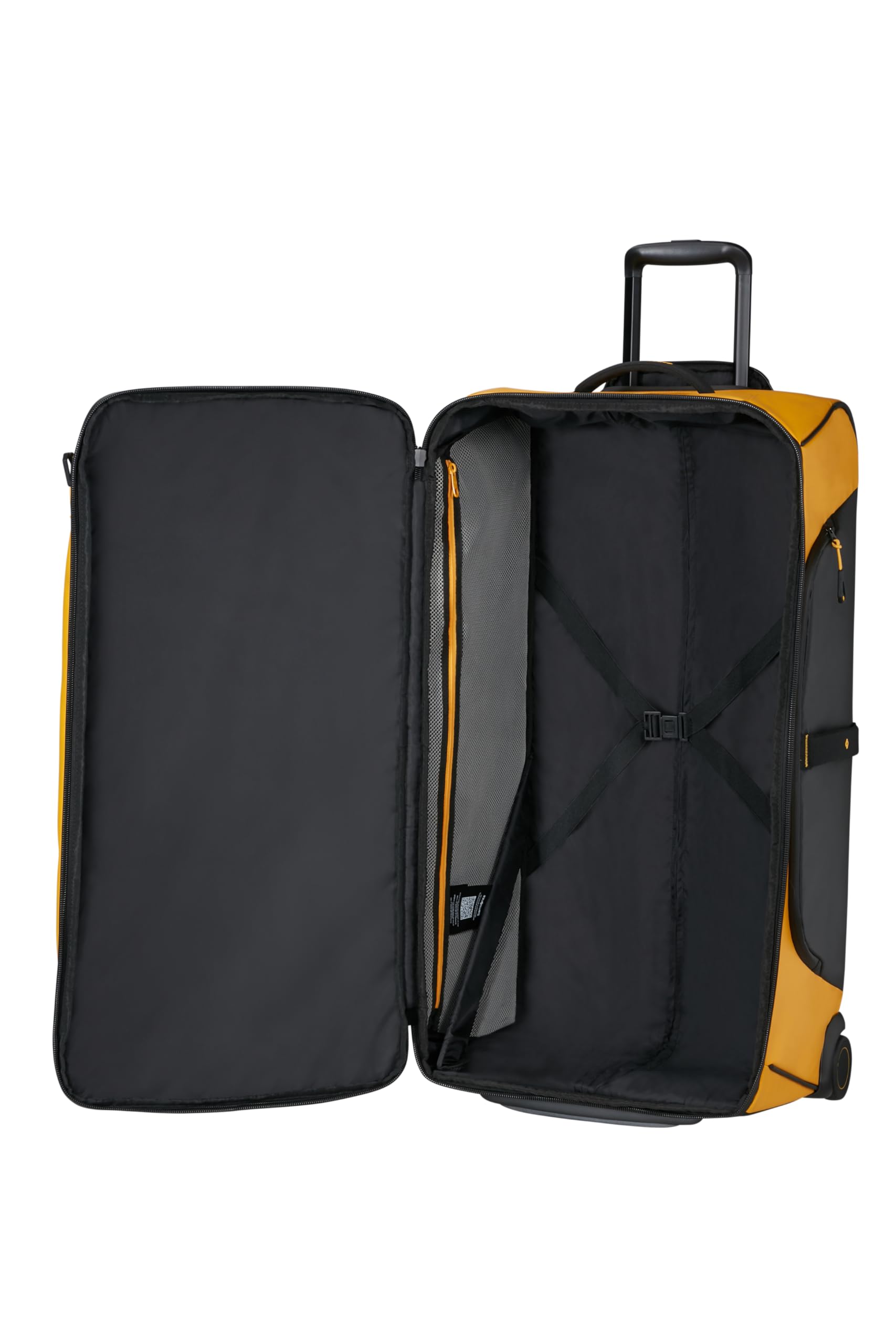 Samsonite Paradiver Light - Bolsa de Viaje con Ruedas (79 cm), Large, Repelente al Agua, Ligero, 121,5L, Amarillo (Yellow)