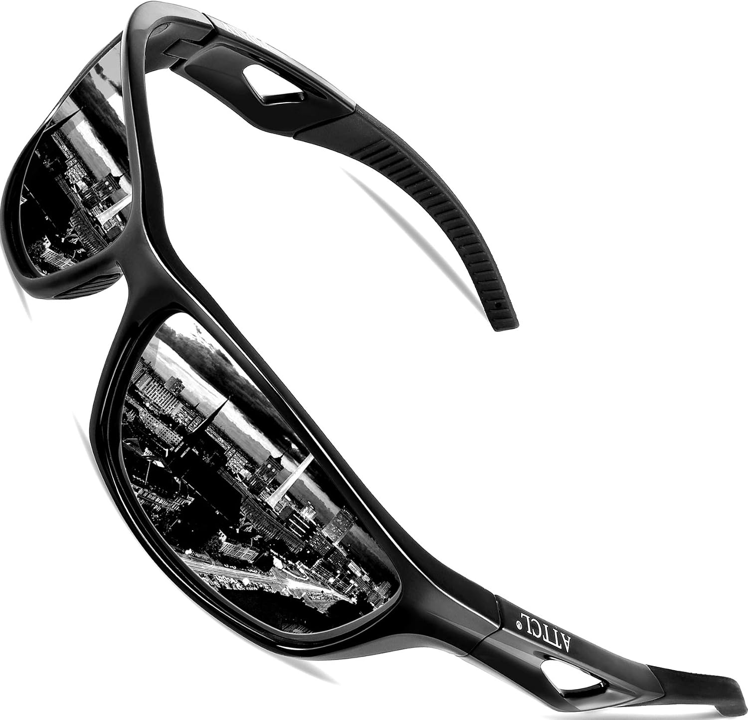 ATTCL Men's Sports Polarized Sunglasses Sports Glasses for Men Cycling Driving Golf