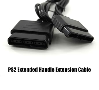 PS2 Controller Extension Cable Compatible with Sony PlayStation 1, PlayStation 2 Game Console