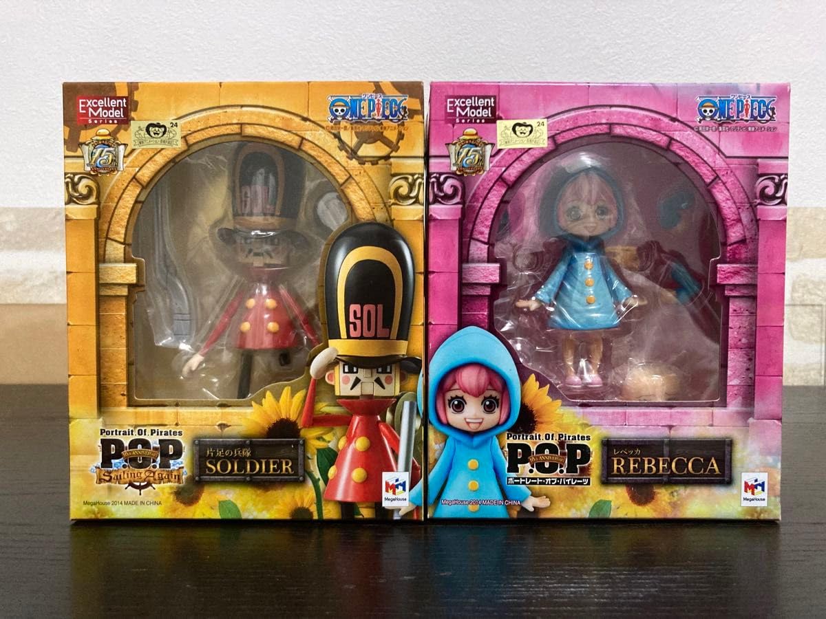 P.O.P CB-EX　ワンピース レベッカ（子供時代）　片足の兵隊 P.O.P POP CB-EX CB レベッカ 幼女片足の兵隊 セット