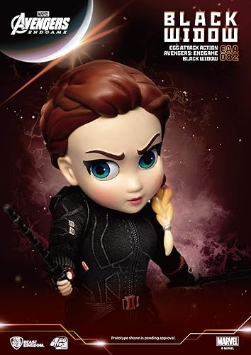 Miniatura 12 de Avengers Endgame: Black Widow EAA-082 Egg Attack Figura de acción