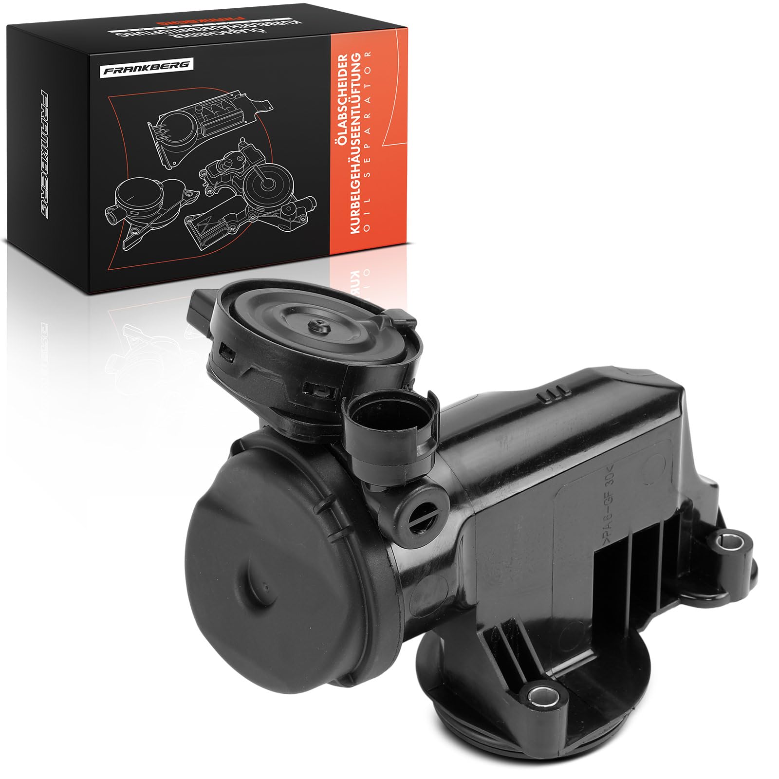 Frankberg Separador de aceite de Válvulaación del cárter Con junta Compatible con Cordoba 6L2 Ibiza III 6L1 Fabia I 6Y2 Polo 9A 9N Polo Berlina 9A2 9A4 9A6 9N2 Replace# 036103464AJ