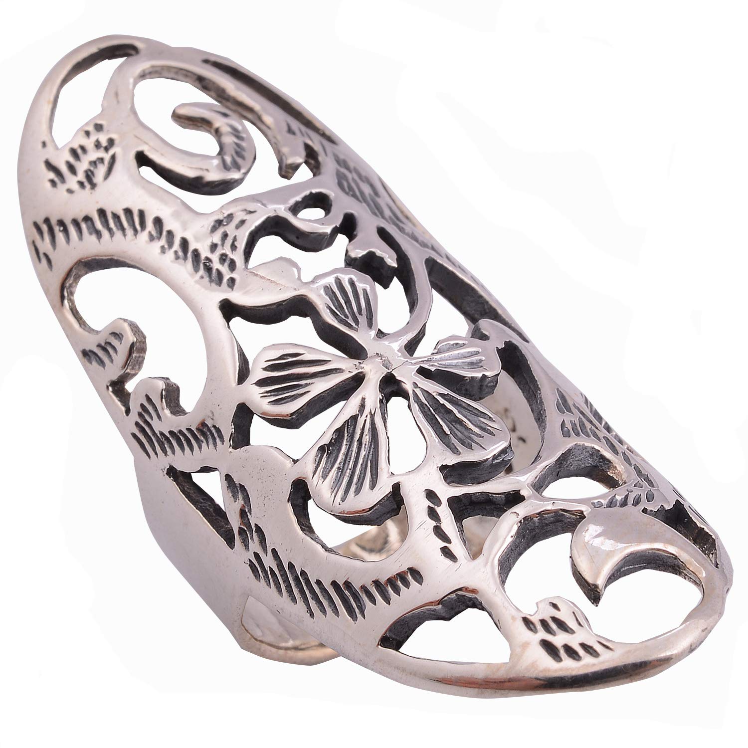 Asia Ring Thai Design 925 Sterling Silver Size US=7,UK=N