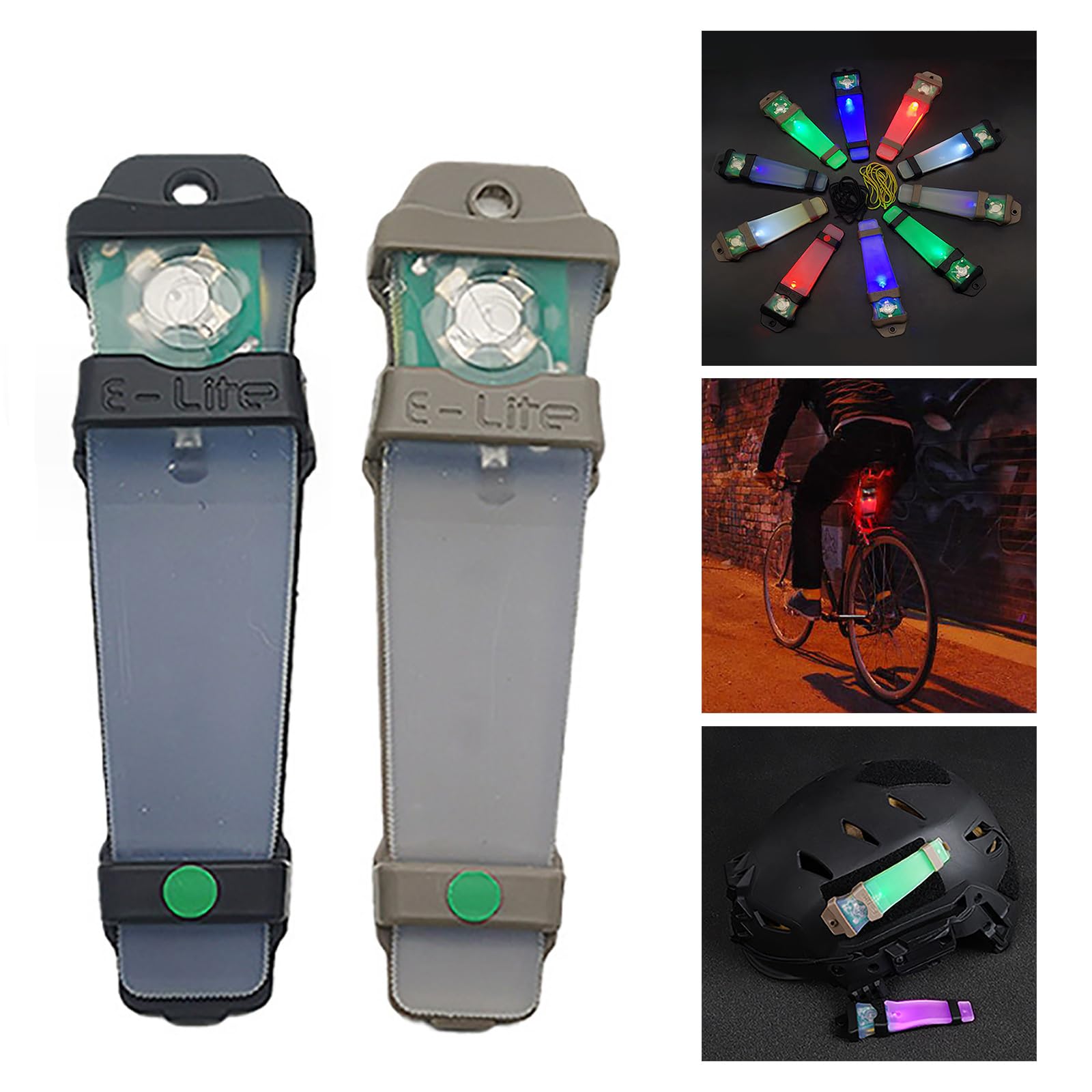 KANGQL Personal Marker, Personals Identification Marker Light,Tacticals Helmet Flashing Light Survival Light Hunting Hiking