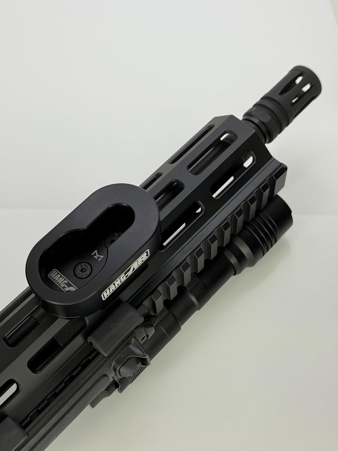 Rifle Mount for MLOK – Low Profile Invisible Gun Rack | Universal AR-15 Wall & Safe Storage Hook | Tactical Rifle Hanger & Display System- Hang-AR Stealth Mount for M-LOK