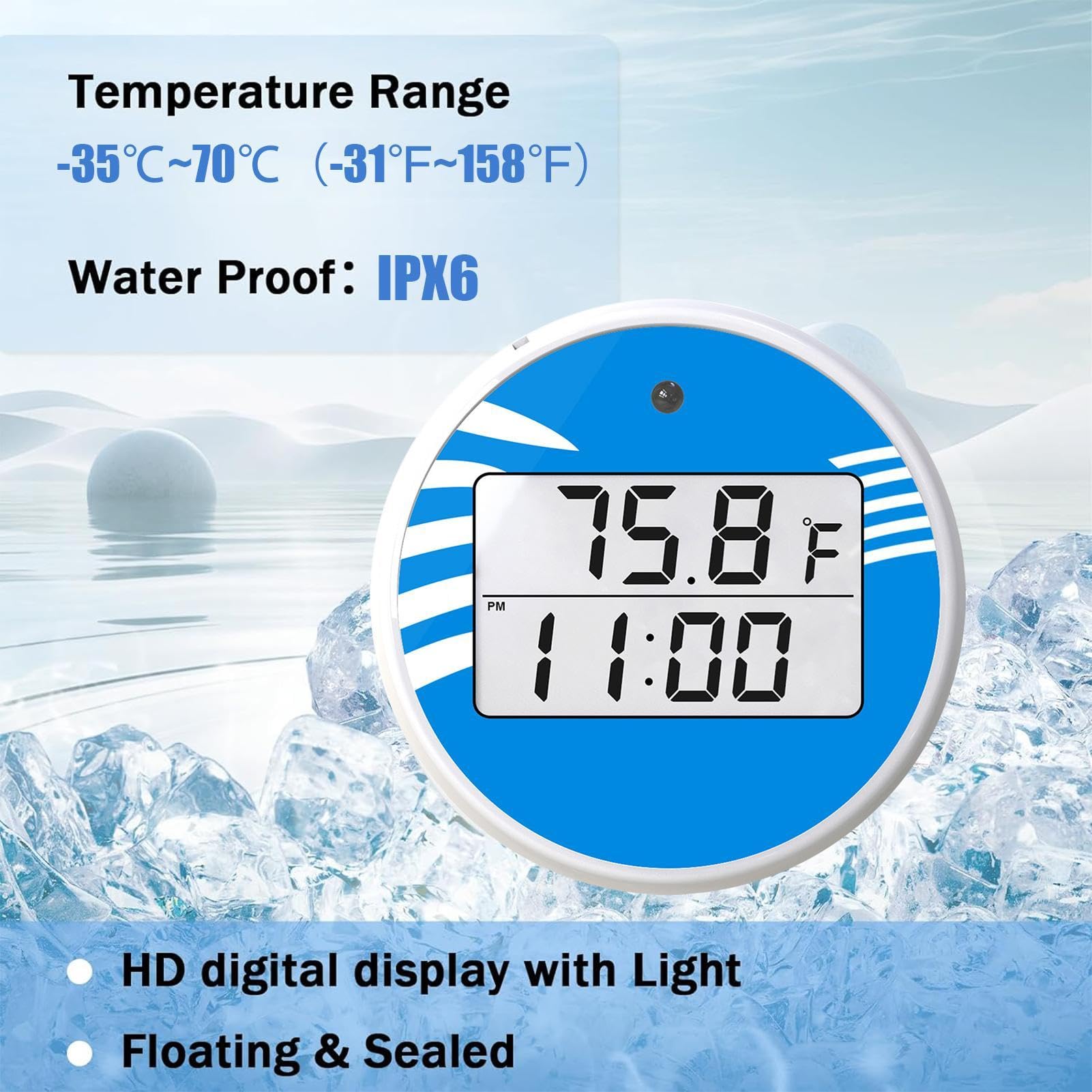 Thermomètres Pour Bain De Glace, Thermomètres À Eau Pour Bain De