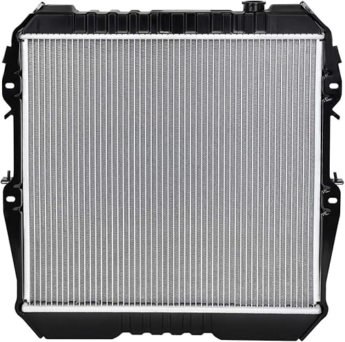 Miniatura 5 de DNA Motoring OEM-RA-13066 Radiador de núcleo de aluminio de 1 fila compatible con Highlander Hybrid 08-10, 30-18 pulgadas de ancho x 18-1116