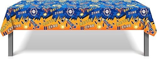 Miniatura 46 de CC HOME 1 pieza de mantel de plástico para fiesta de los 90 de 54 x 87 pulgadas de largo, mantel vintage retro de los 90 de hip hop, tema de 1990