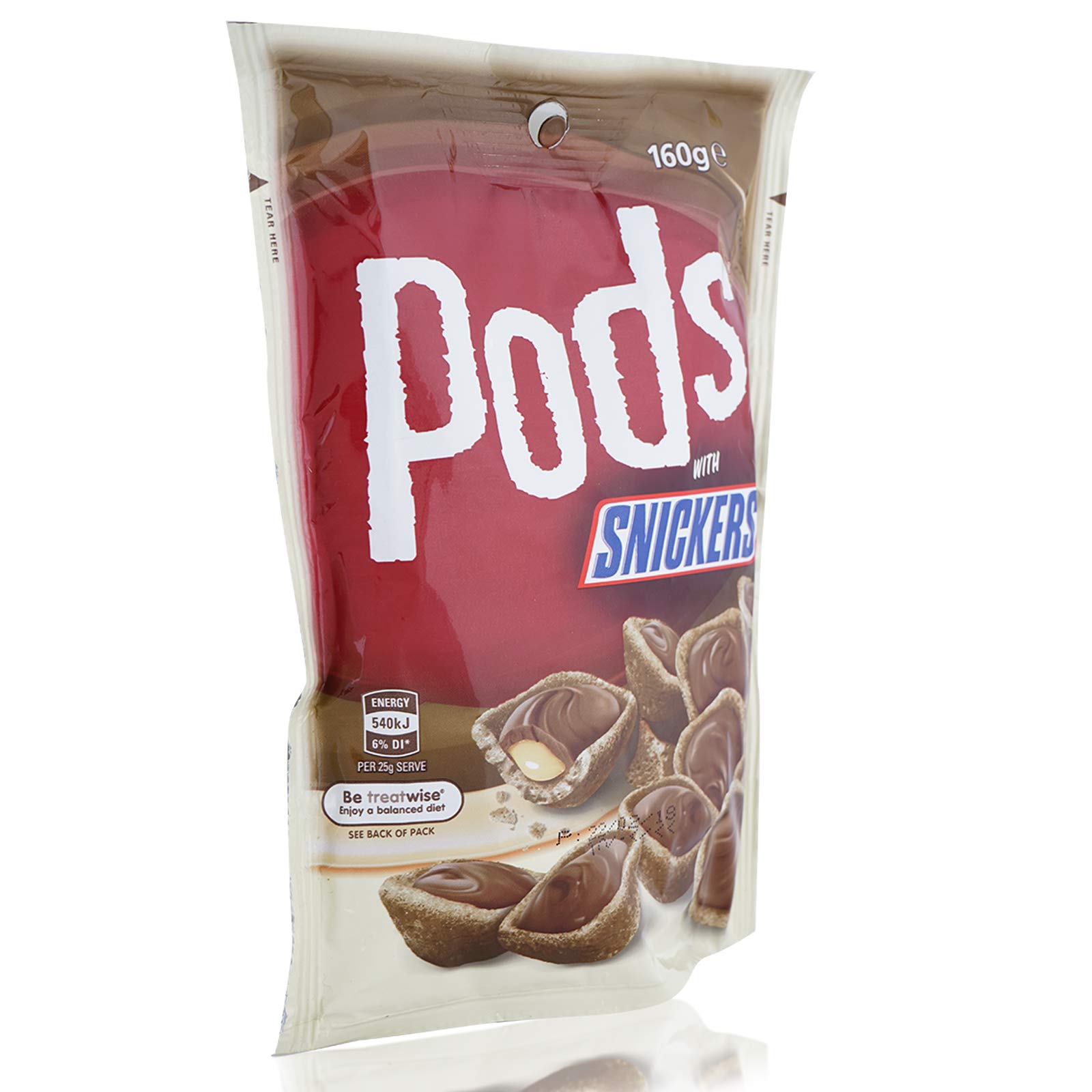 Pods Snickers 160g x 15