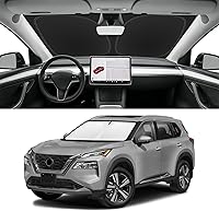 Vista 179 de Parasol de parabrisas de ajuste personalizado para Nissan Titan 2017-2024, bloquea los rayos UV y el calor, parasol de ventana delantera, fácil