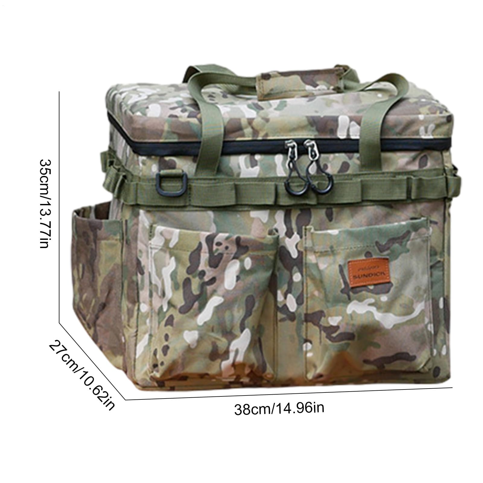 Borse Da Campeggio Per Uomini Impermeabile E Portatile Con Grande Capacità | Borsa Di Stoccaggio Outdoor Con Ganci Per Escursionismo Trekking Pesca Viaggio Avventura