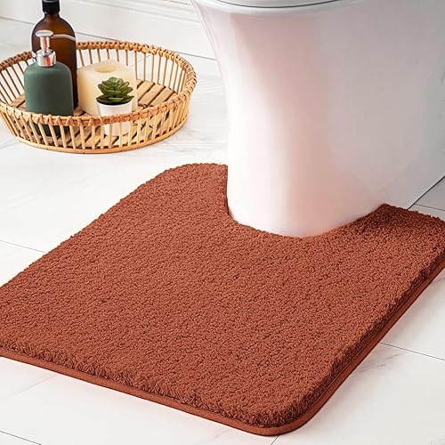 Miniatura 15 de MIULEE Alfombras de baño salvia, suaves y pequeñas, absorbentes, antideslizantes, de secado rápido, esponjosas, para baño, bañera y duchas, lavables