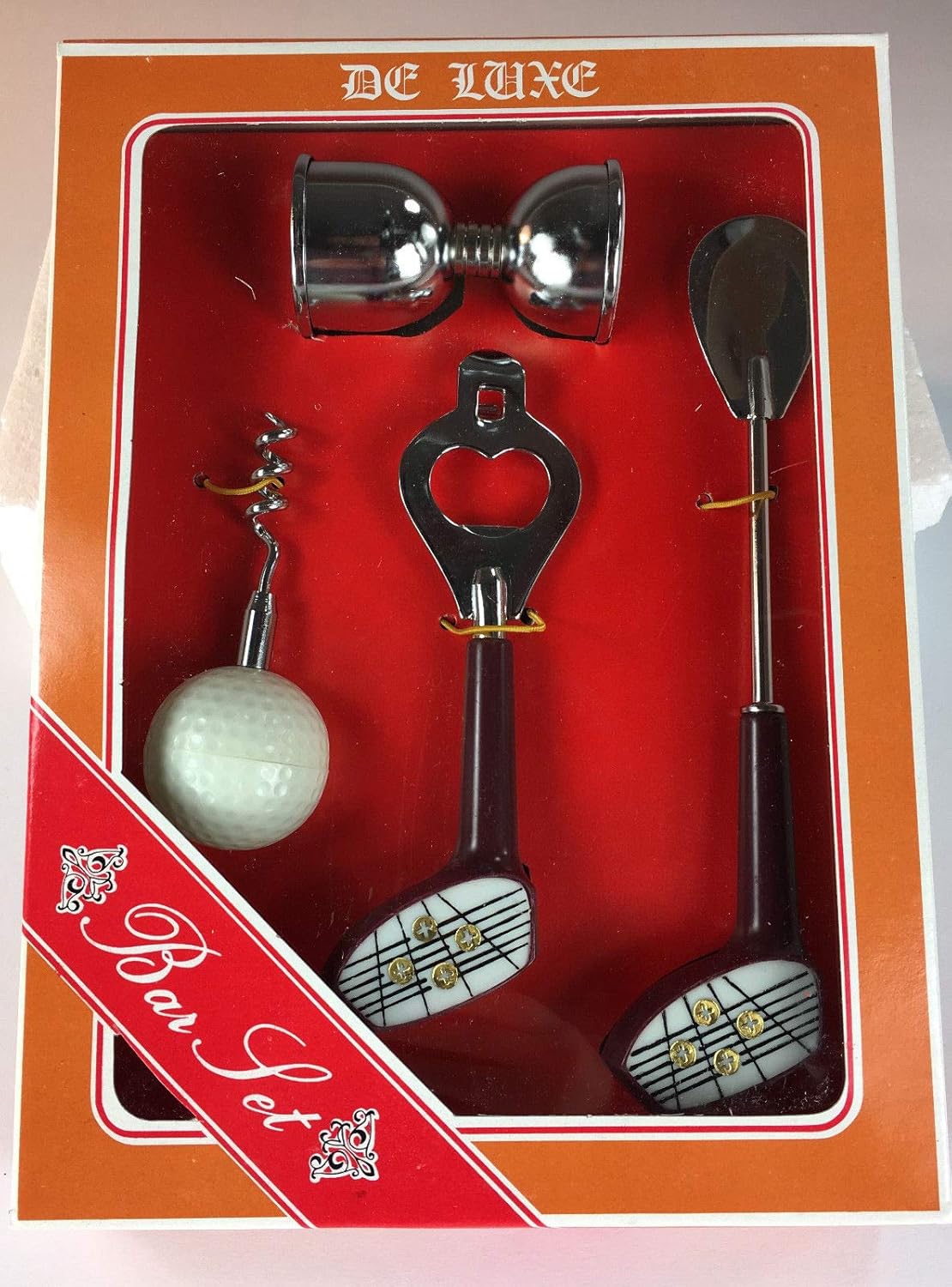 Deluxe Golf Theme Bar Set Home & Kitchen