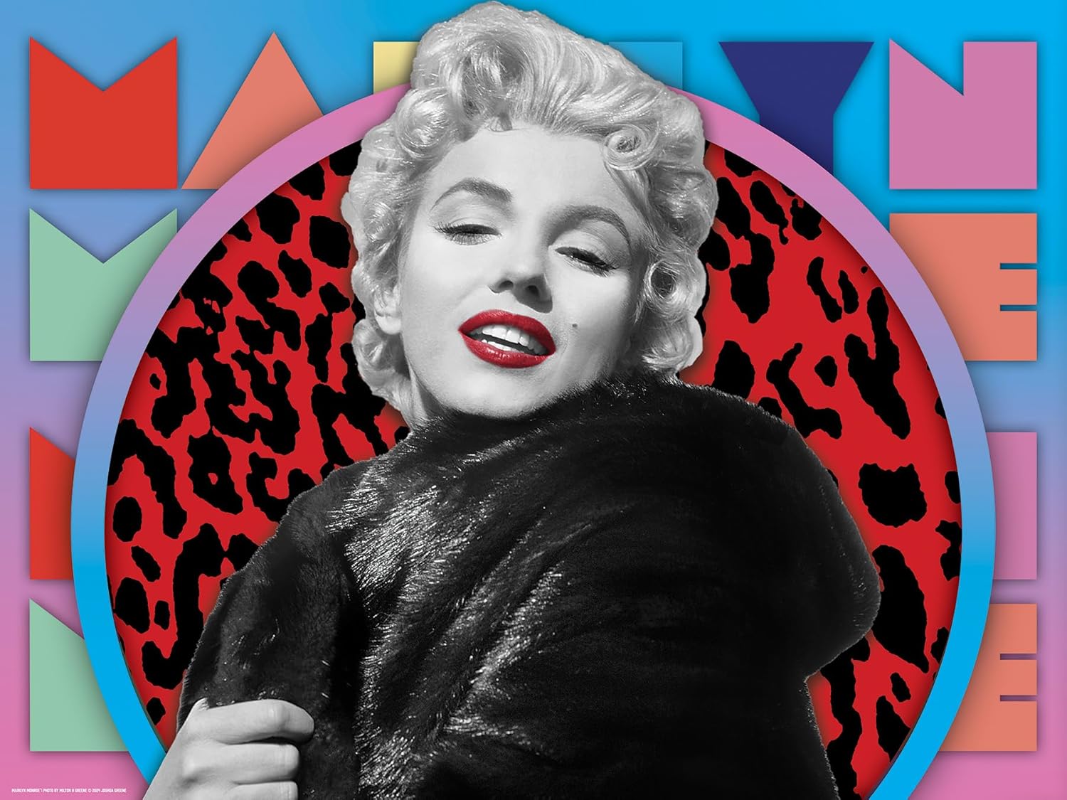 Prime 3D | Marilyn Monroe | 500 Piece 3D/2D Double-Sided Jigsaw Puzzle for Adults & Kids | Finished Size 24" x 18" | Challenging & Fun for Adults, Kids & Families | Immersive 3D Lenticular Effect