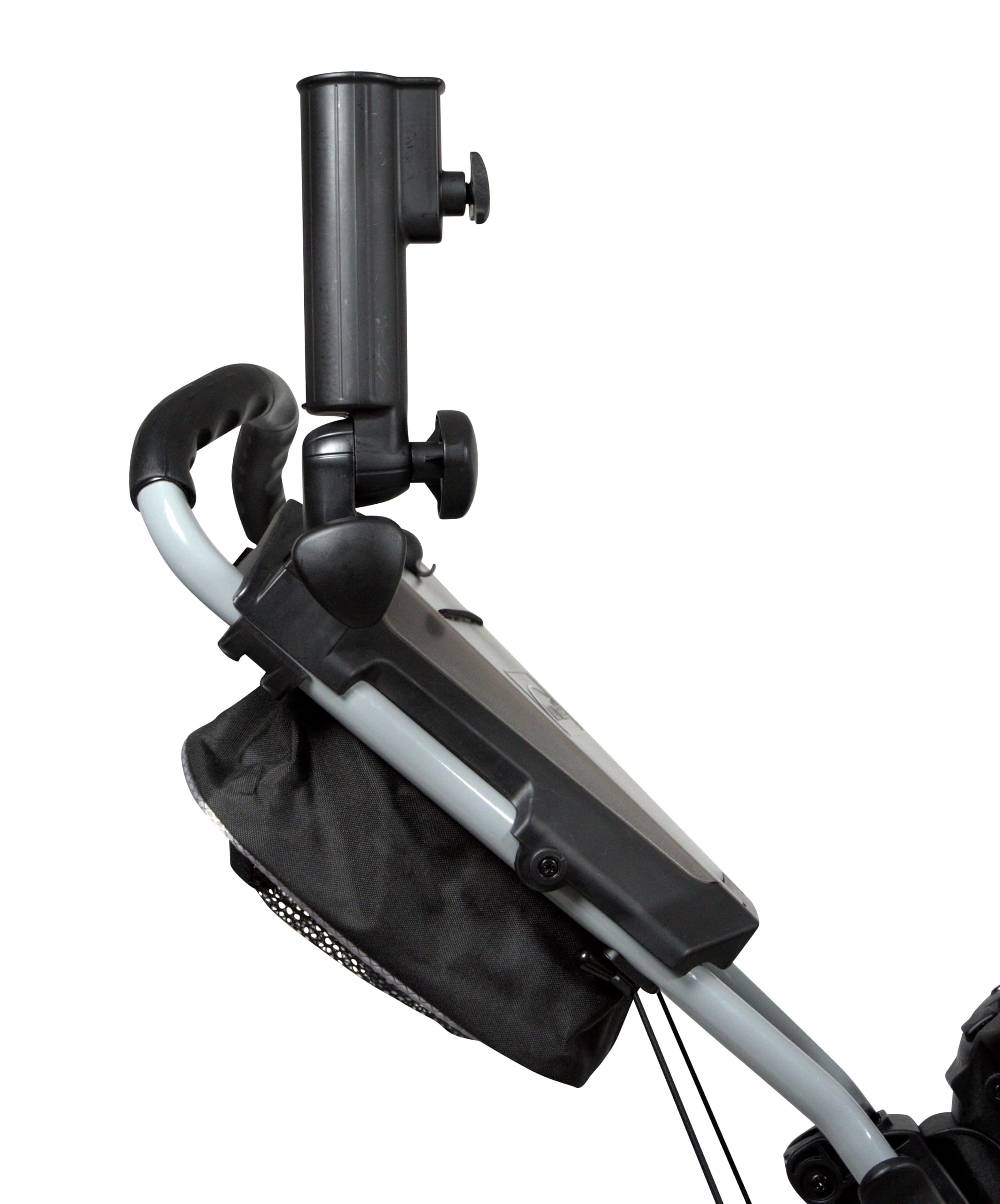 tour-made Chariot de Golf Pliable RT-140/150 & 160 I Chariot de Golf à Pousser I 3 Roues I Charge maximale de 25 kg I Qualité Allemande I Nombreux Accessoires Inclus