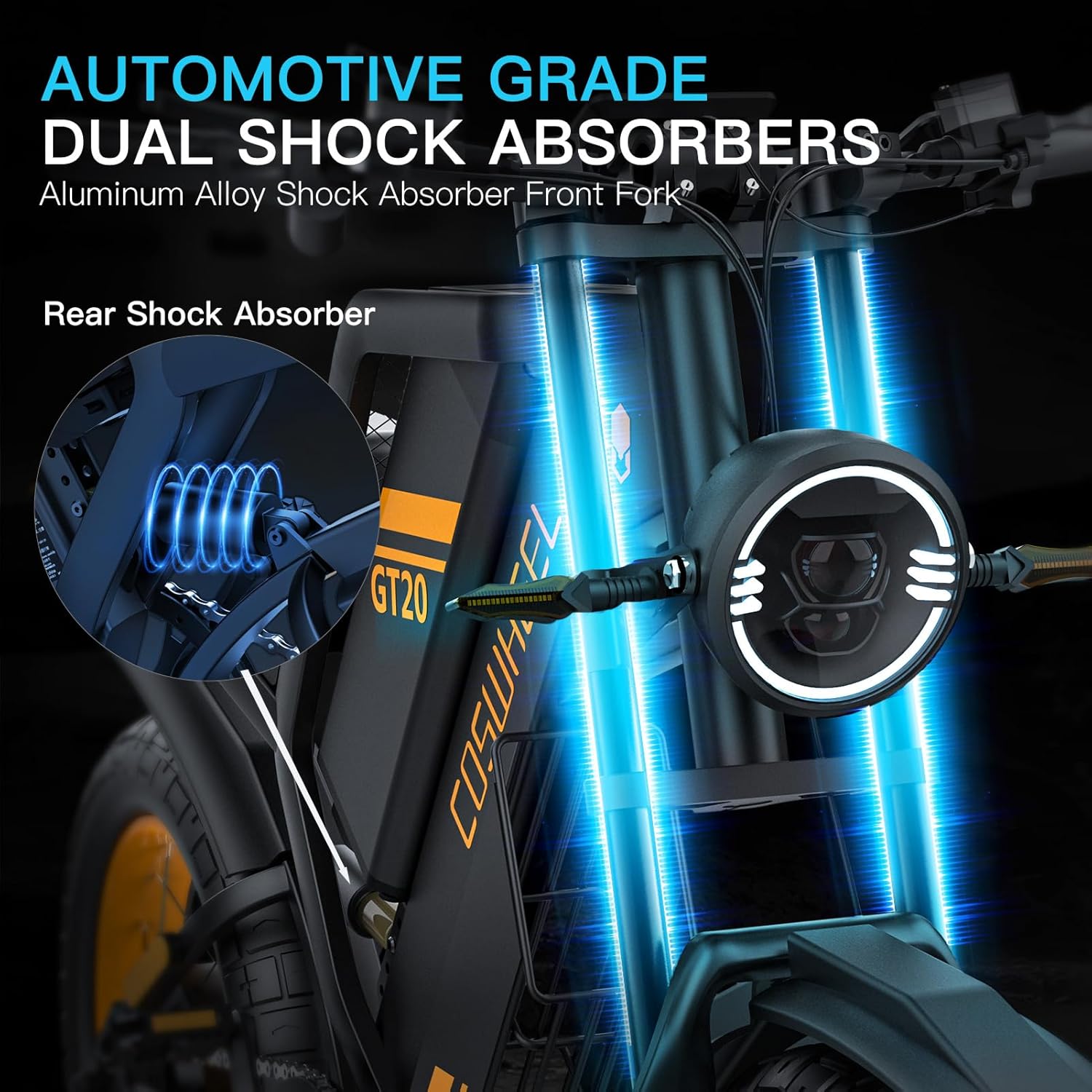 COSWHEEL GT20 Dual Shock Absorbers