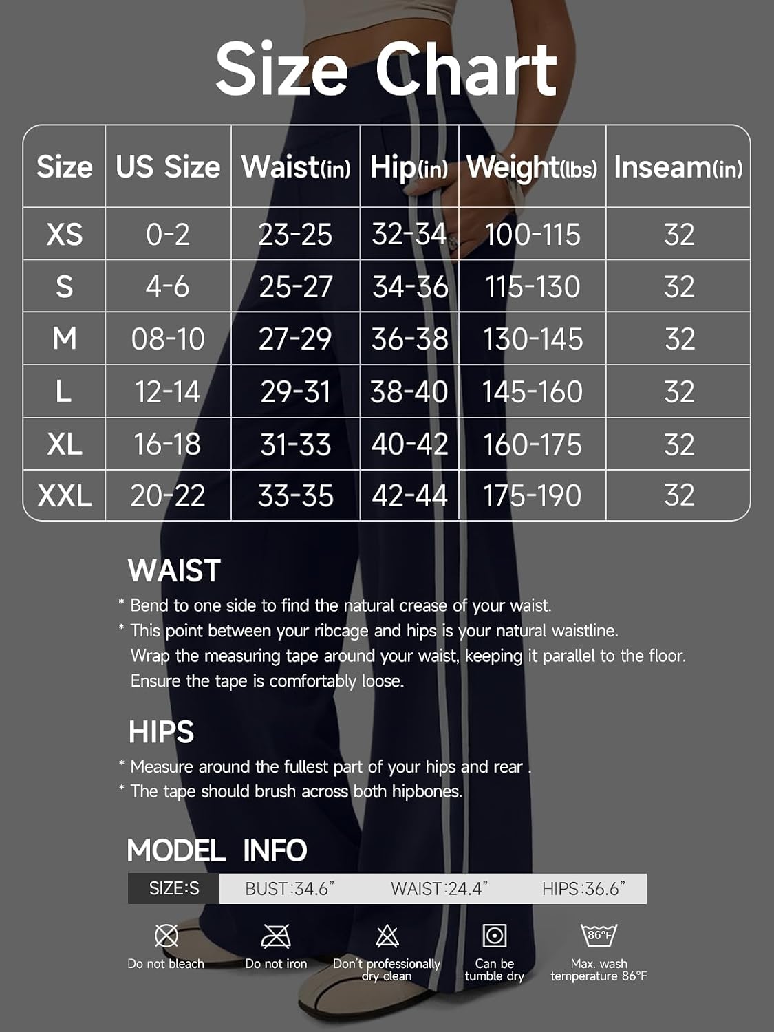 Track Pants Women–High Rise Loose Yoga Sweatpants with Pockets, Contrast Trim Trendy Wide Leg Pants for Gym Sport Street