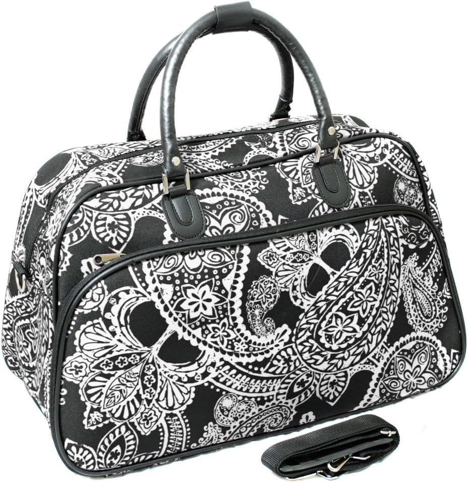 World Traveler Paisley 21-inch Carry-on Shoulder Duffel Bag