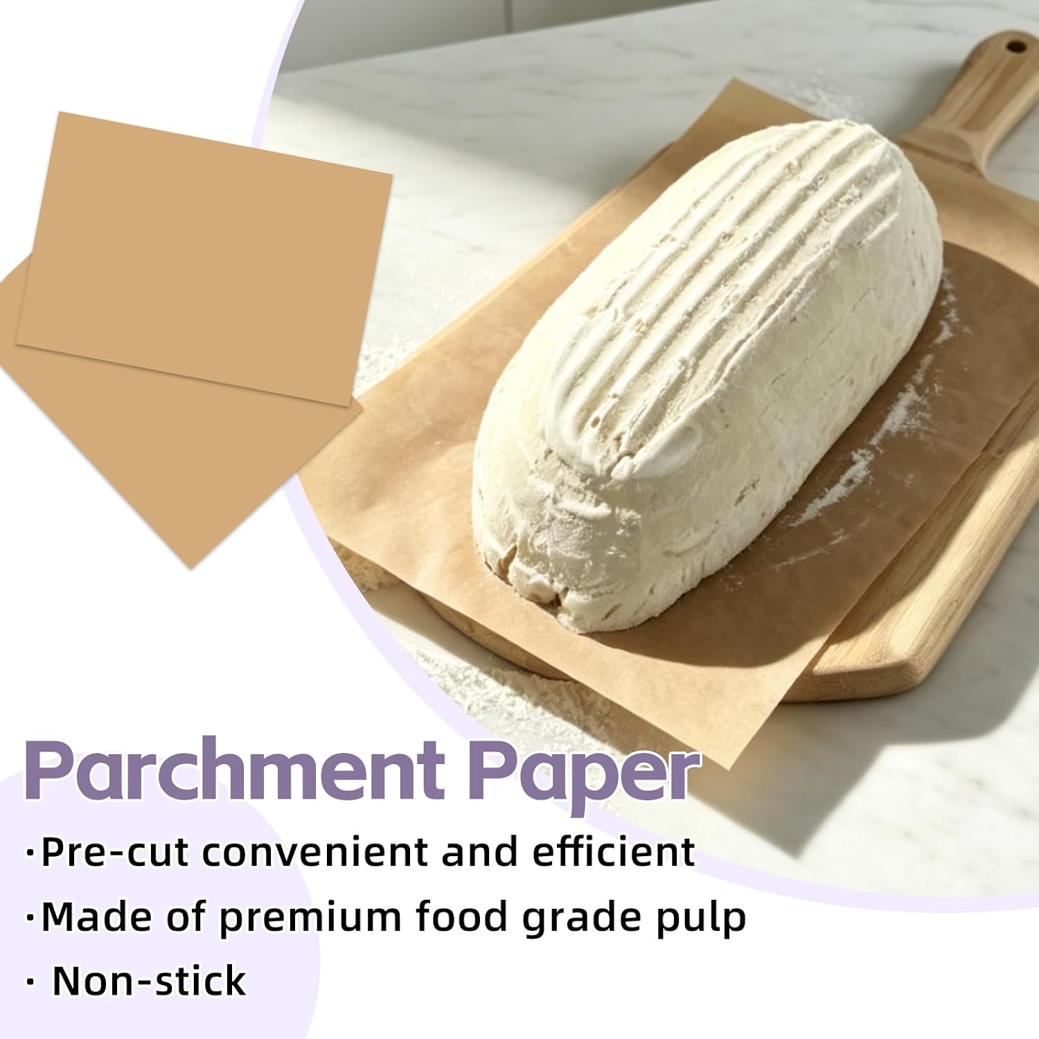 12 Inch Oval Pulp Sourdough Bread Proofing Basket 9-Piece Set