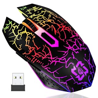MELOGAGA Wireless Bluetooth Gaming Mouse
