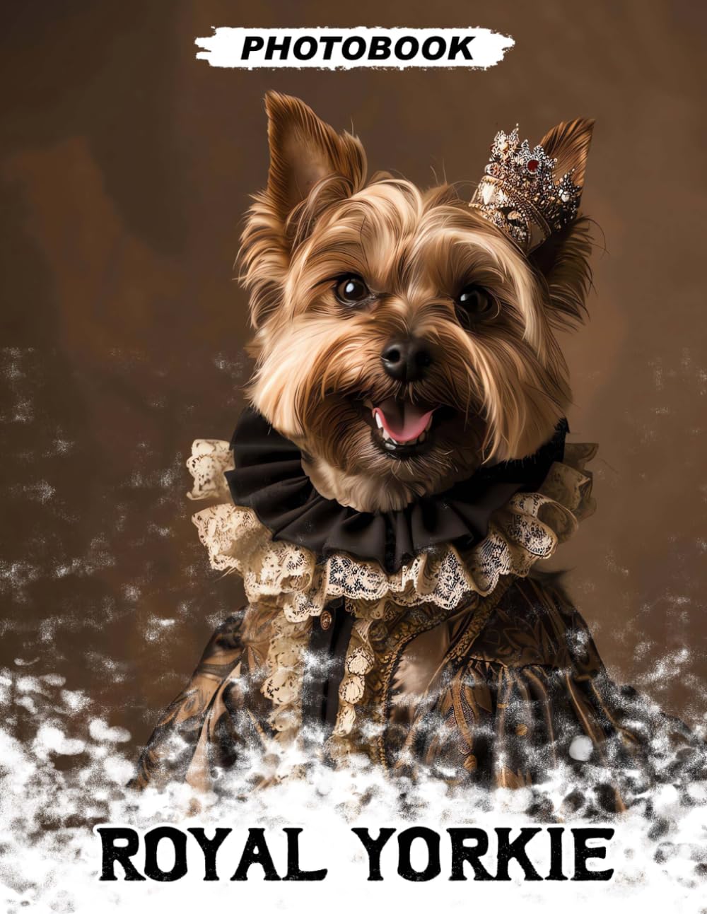 Royal Yorkie Photo Book: Regal Toy Breed Images Displaying Elegant Demeanor And Playful Tiny Pup Moments In Stylish Pet Photography