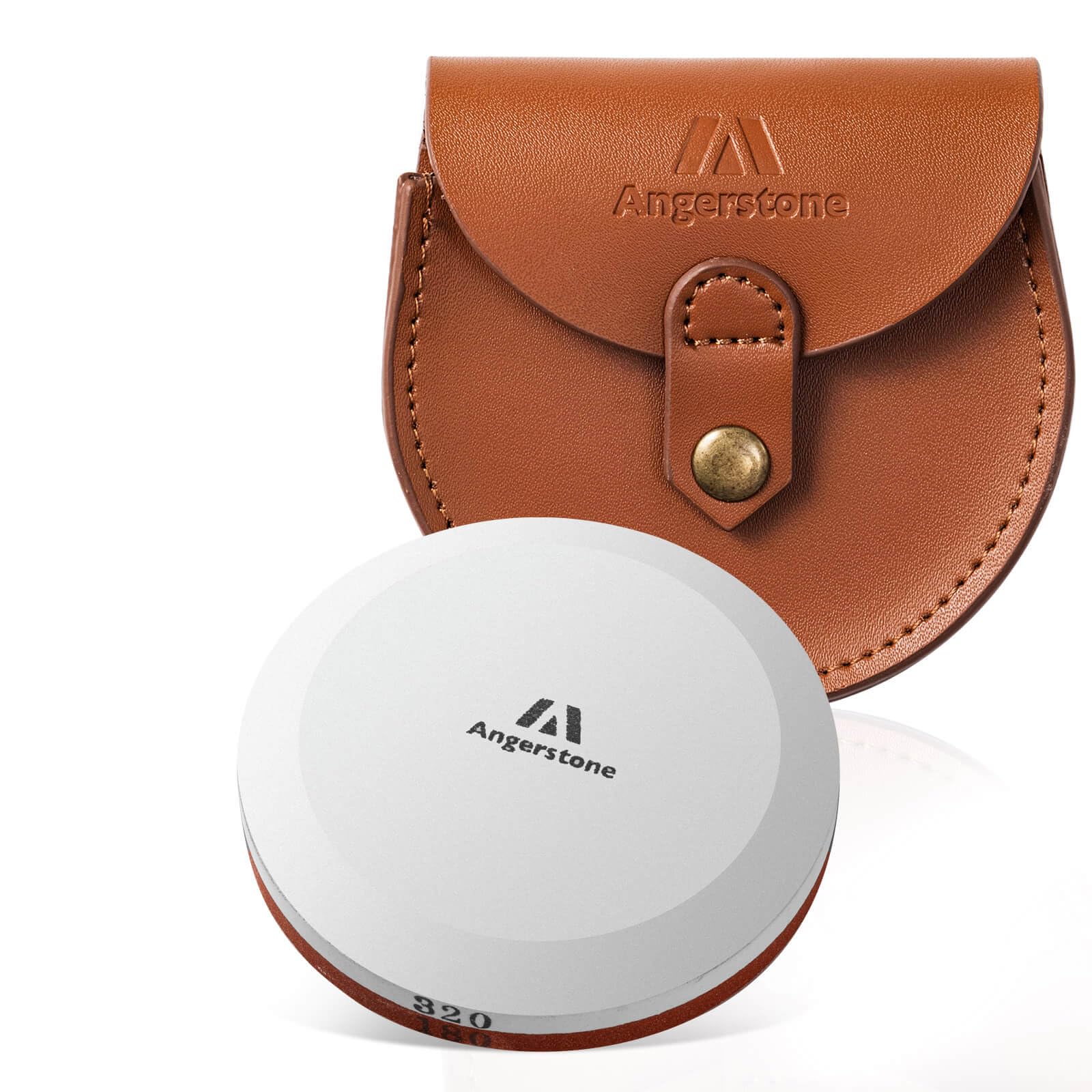 Angerstone Axe Sharpener 3.8-Inch Puck