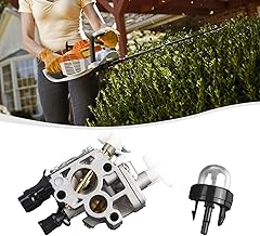 Carburateur et ampoule d'amorçage pour taille-haie HS46 HS56, remplace C1T-S195 C1T-S195E 4242-120-0600 7010-871-0231 pièces de moteur