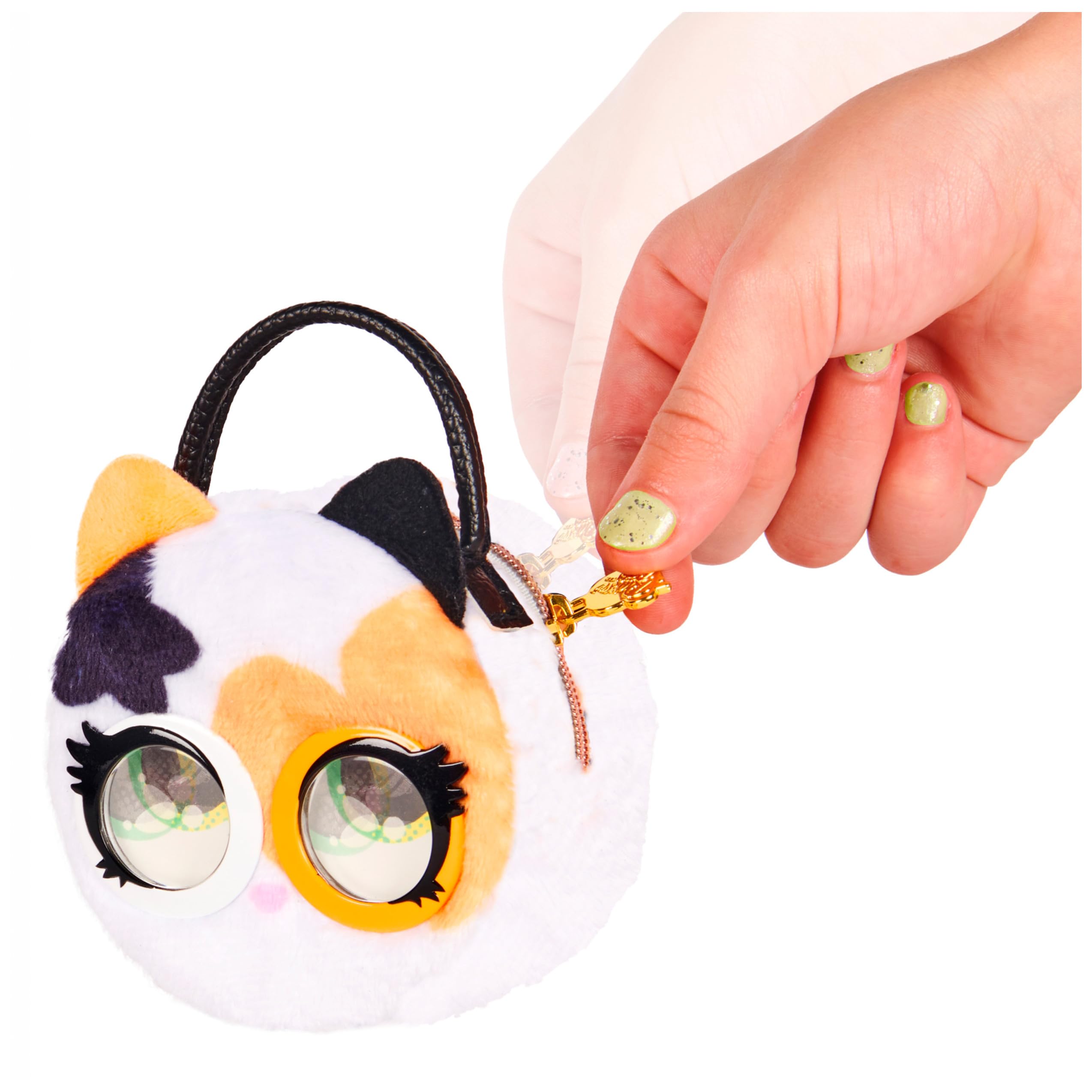 Purse Pets Micro Lapin - Mini Sac à Main Animé - Yeux Qui Bougent - Jouet 5ans+