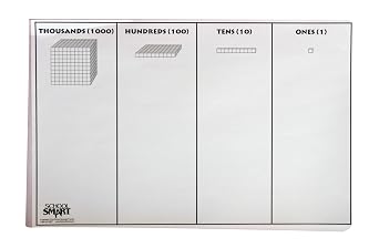 School Smart Base Ten Activity Sheet Set Pack of 50