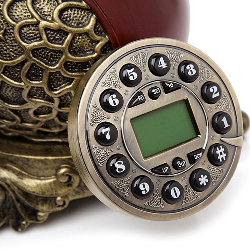 Kreatywny telefon w stylu retro, telefon do domu i biura