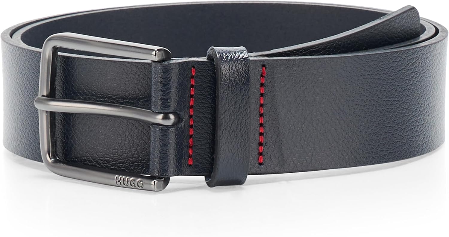 HUGO Men's Gerik Smooth Leather Belt