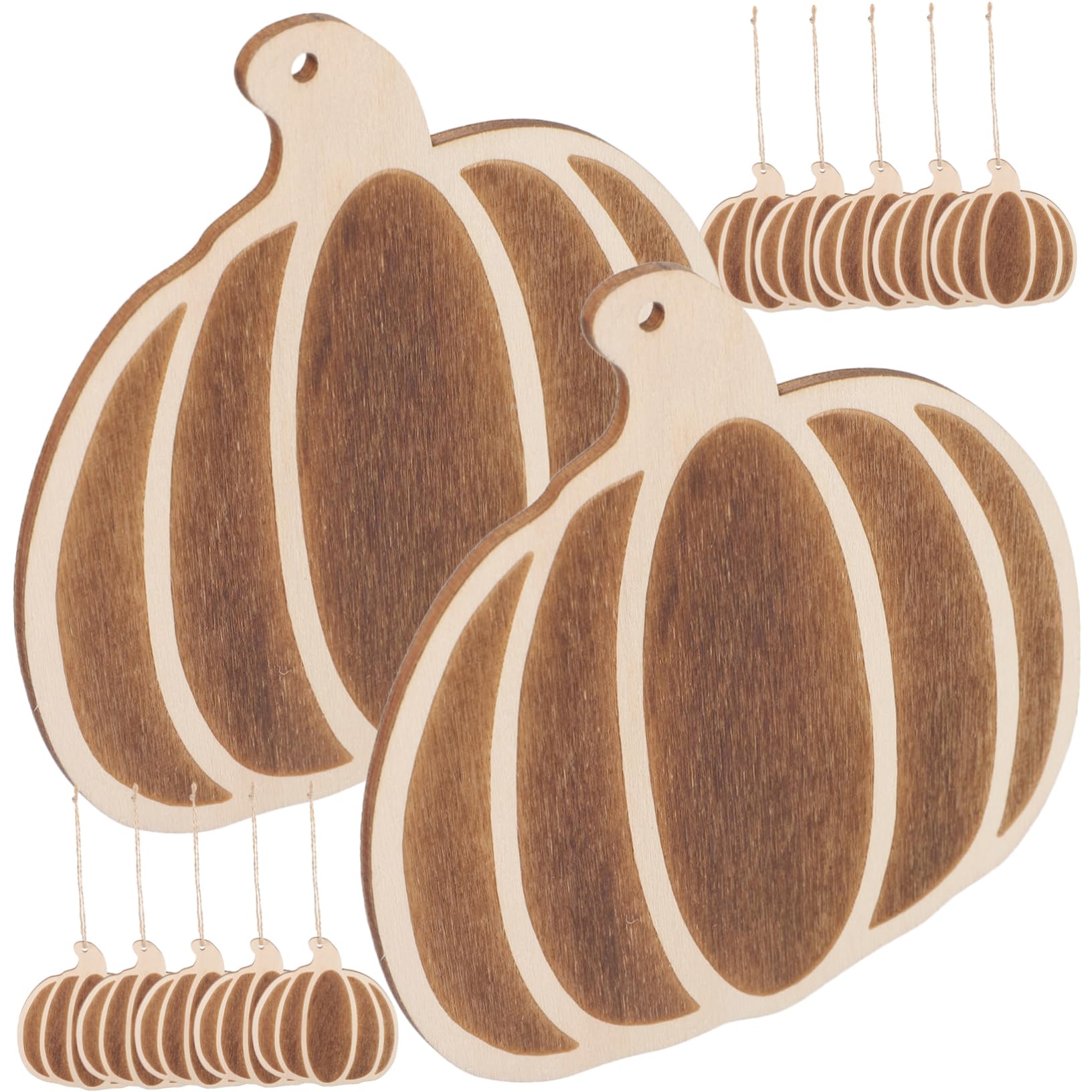 Découpe De Citrouille En Bois Inachevéedécoupe En Forme De Citrouille En Bois Synthétique