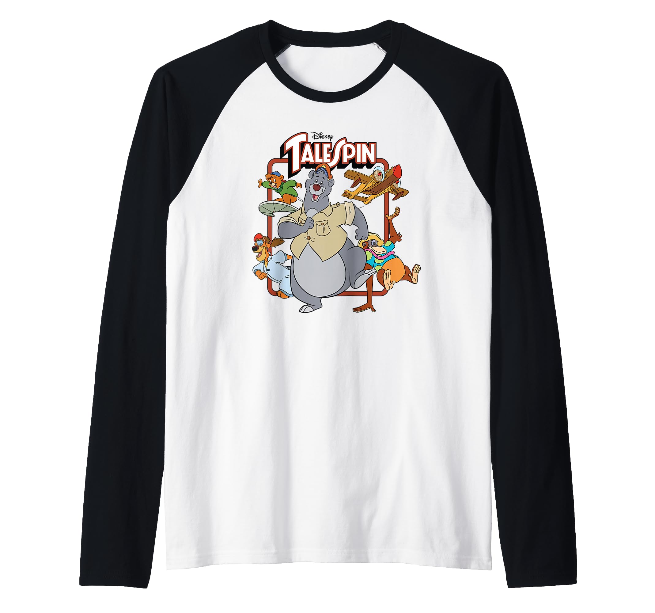 T-shirt Disney Tale Spin Raglan pour vos Sorties Décontractées - 2