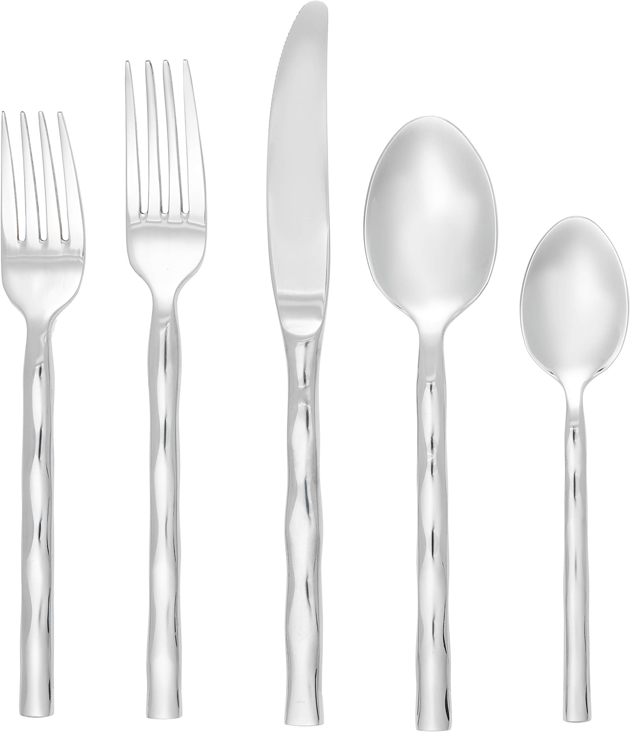 20-Piece Calypso Stainless Steel Flatware Set, Service for 4