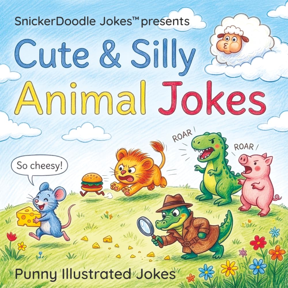 Cute & Silly Animal Jokes: Punny Illustrated Jokes (SnickerDoodle Jokes)