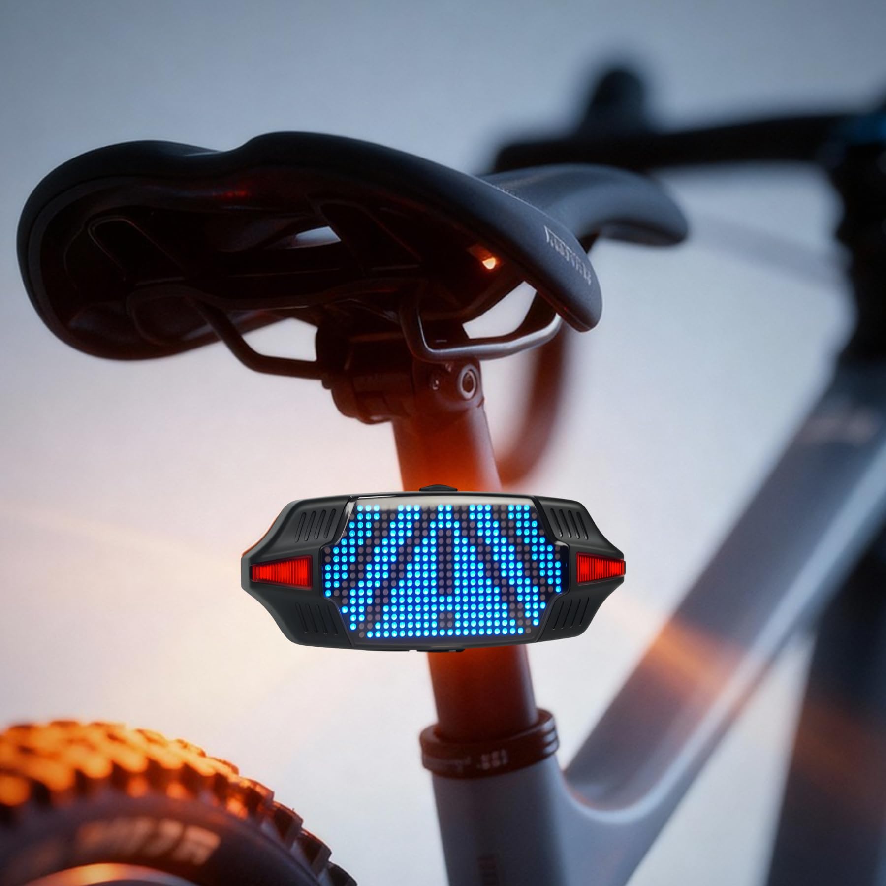 Schermo posteriore LED per bicicletta, schermo posteriore LED | Illuminazione posteriore, LED