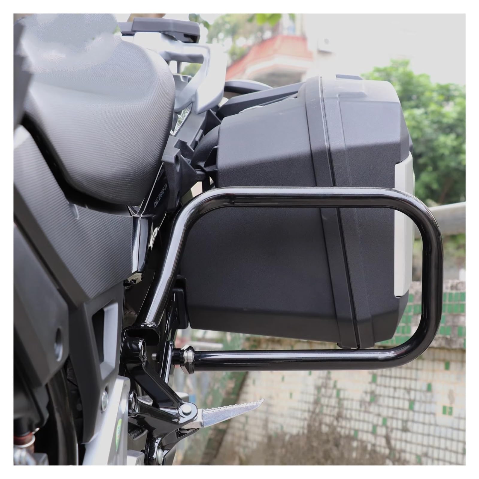 Paramotore Tubolare Per Suzuki Per DL250 Per SVSTrom 250 DL 250 Protezioni Cursori Telaio Protezioni Antiurto Paraurti Laterali Sicurezza Moto Portapacchi Posteriore Motorcycle motore Paraurti