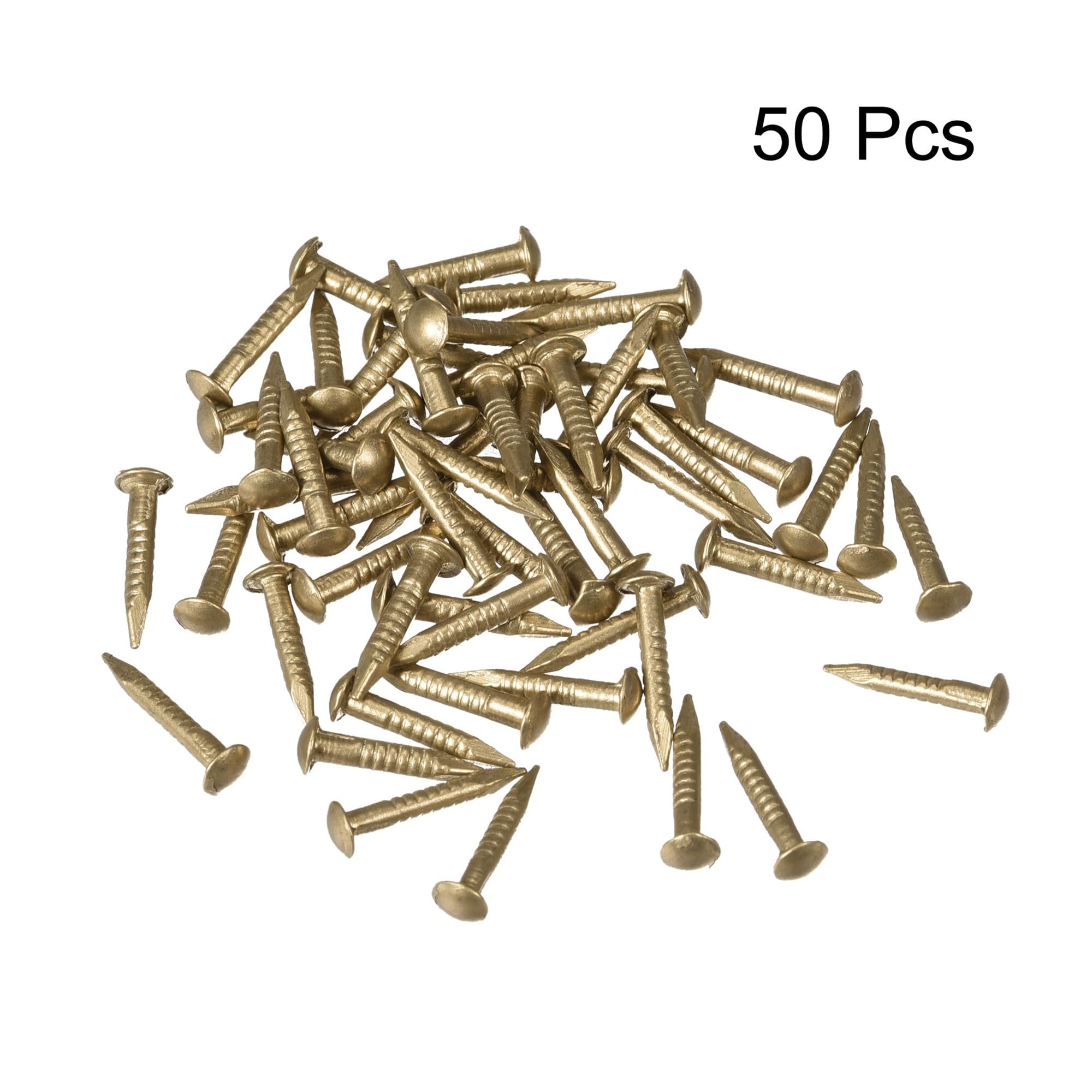 Piccoli chiodini in ottone, for immagini fai da te, scatole di legno, accessori for la casa(2x25mm)