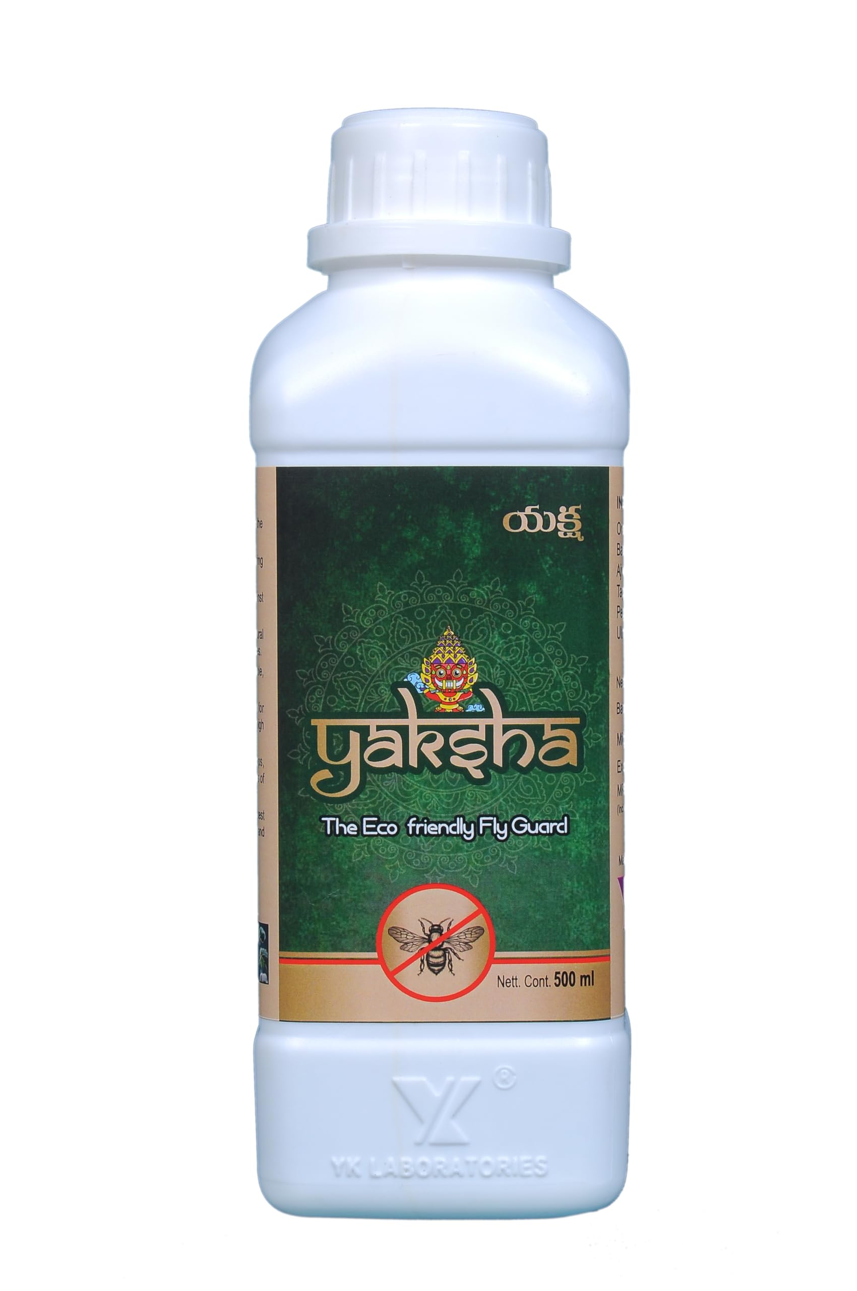 YK Laboratories Yaksha Eco Friendly Fly Guard For Plants & Crops - 500ML