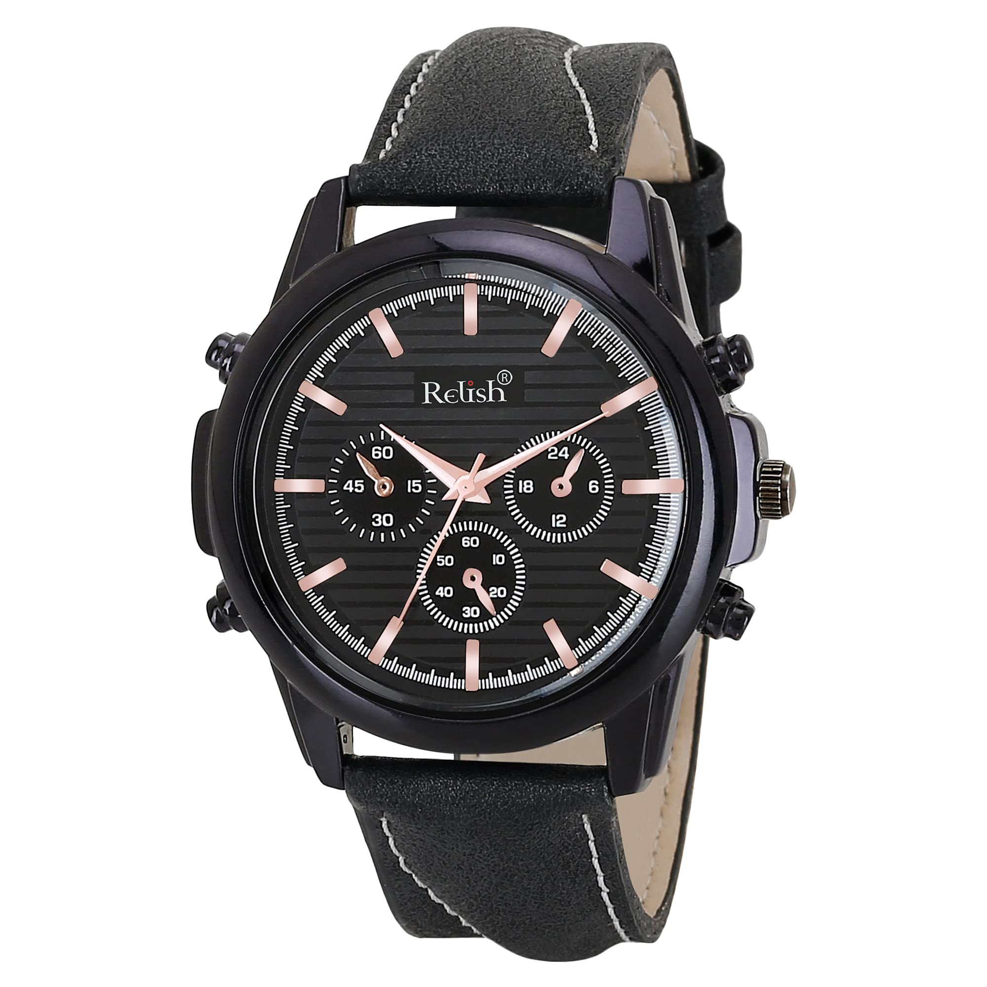 Relish Analog Display Black Dial Formal Wrist Watch for Men RE-NC409 (B09X1QH5W5) Amazon Price History, Amazon Price Tracker